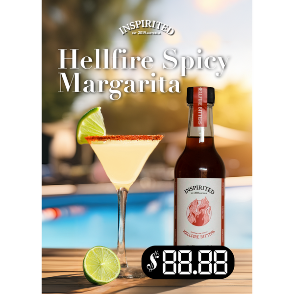 Hellfire Spicy Margarita Strut Card